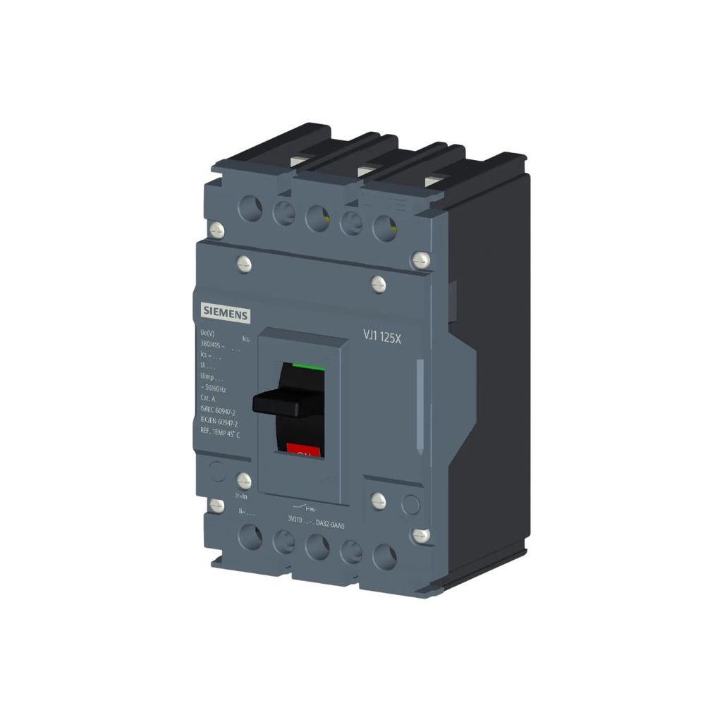 Disjuntor Caixa Moldada Tripolar 100a 18ka 380/415v 50/60hz