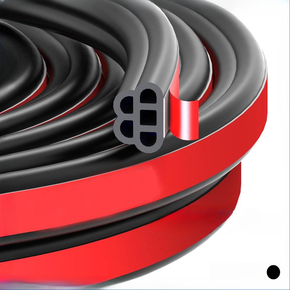 Borracha de vedação  para porta de carro, universal, à prova de intempéries, plano de isolamento em Oferta na Shopee