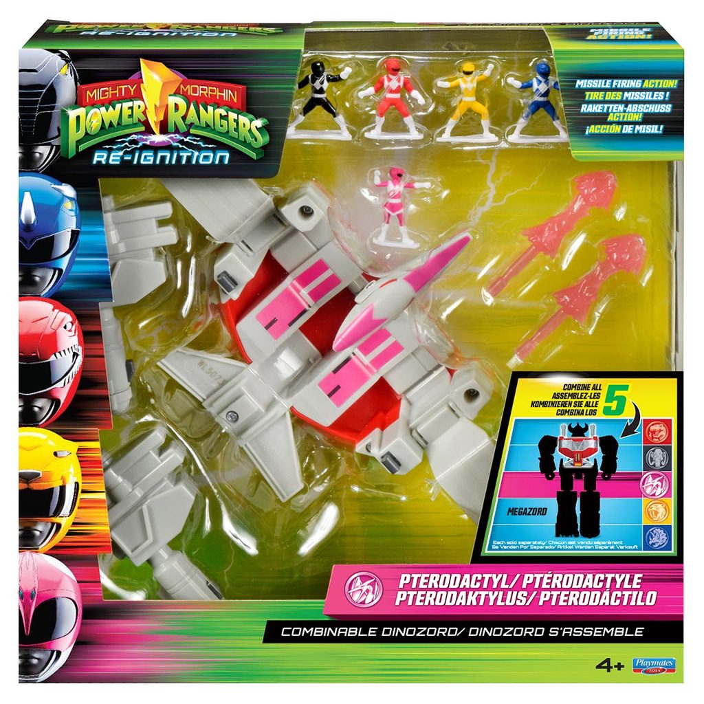 Dinozord Pterodáctilo Combinável - Power Rangers Re-Ignition