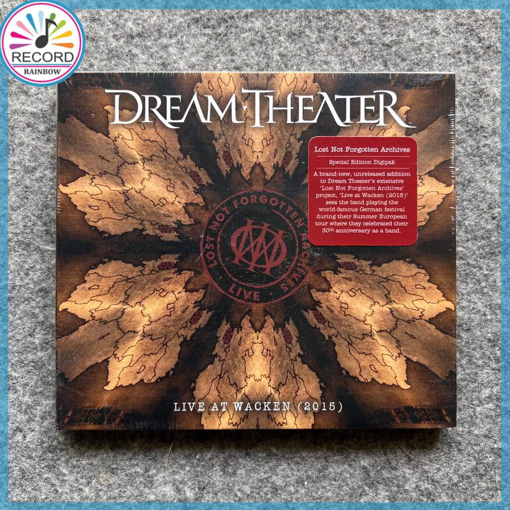 Dream Theater Lost Not Forgotten Archives Live at Wacken Original CD Album [Lacrado] Brand New LXST