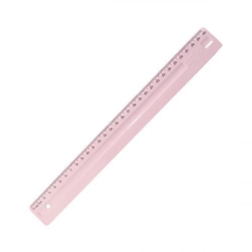 REGUA 30CM SERENA ROSA PASTEL - 3112.WP.0096