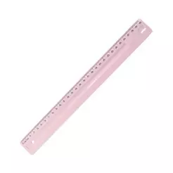 REGUA 30CM SERENA ROSA PASTEL - 3112.WP.0096
