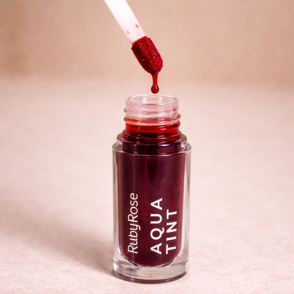 Aqua Tint Lábial Hidratante Ruby Rose 5ml HB547 - Escolha Sua Cor