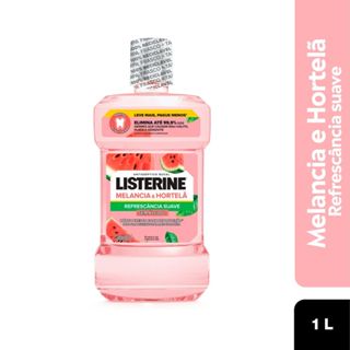 Enxaguante Bucal Listerine Melancia & Hortelã Sem Álcool 1L em Oferta na Shopee