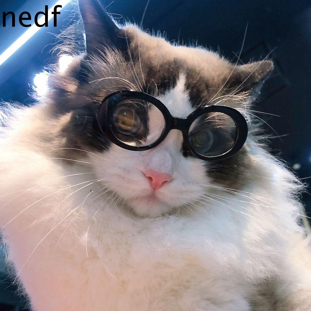 NEDFS Óculos De Gato Moda Vintage Plástico Fotos Adereços Acessórios Para Animais De Estimação Produtos
