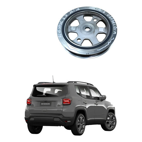 Polia Virabrequim Jeep Renegade 1.3 2022 A 2015