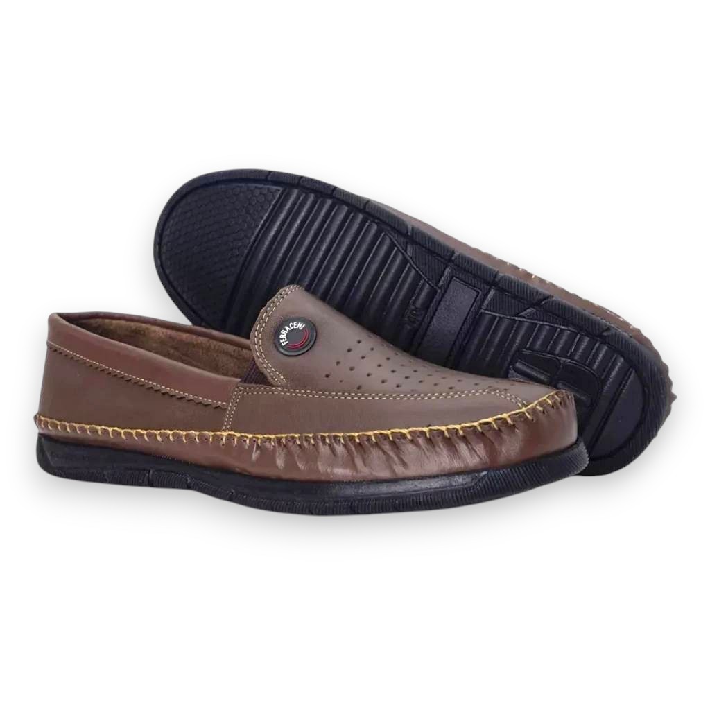 Sapato Sapatilha Mocassim Masculino Premium Confortável Design Moderno Leve Antiderrapante
