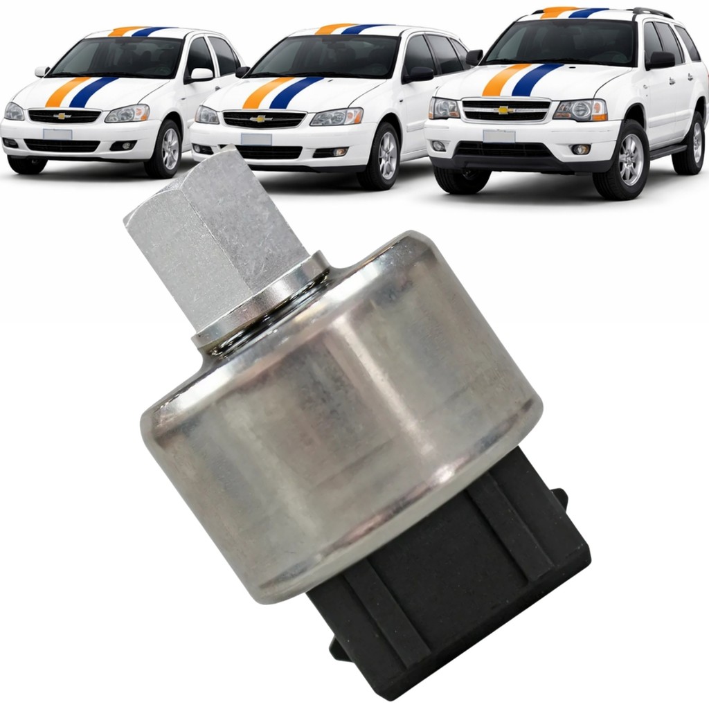 Sensor Pressostato Ar Condicionado Corsa Vectra S10 Blazer 4 Vias R134a 1997 a 2003