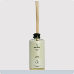 Refil Difusor De Perfume Figo Ambarado 200Ml Lenvie