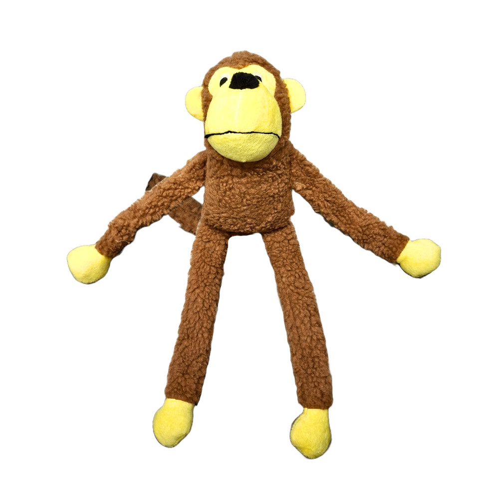 Brinquedo Pelúcia Macaco 50cm para Cães e Gatos Shinpy