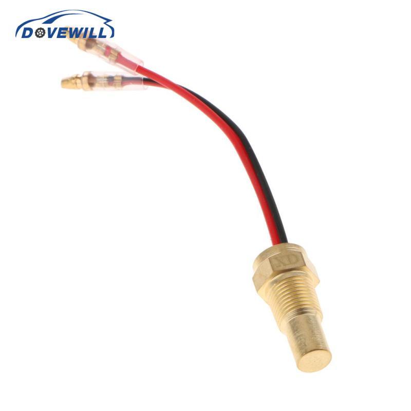 [Dovewill] 12V-24V Carro Caminhão Sensor De Temperatura Da Água 10mm Cabeça 1/8 Rosca