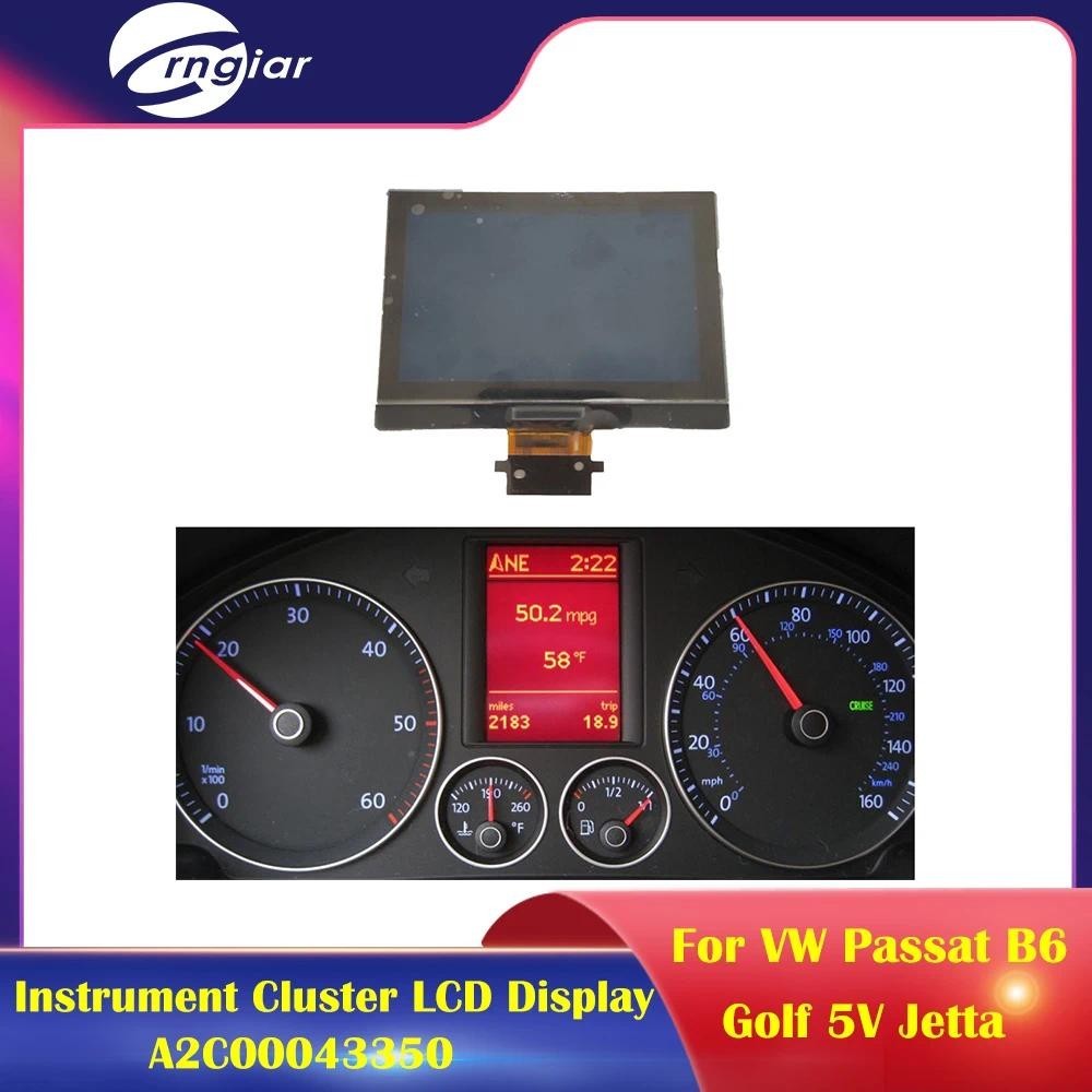 cluster De Instrumentos Display LCD Para VW Passat B6 Golf 5V Jetta Touarn EOS Tacho MFA FIS Kombi Instrumento A2C000433