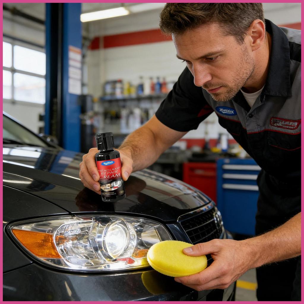 Limpador De Farol 30g , Brilho Protetor De Longa Duração , Restaurador , Remoção De Arranhões De Carro Para Estrada mubo