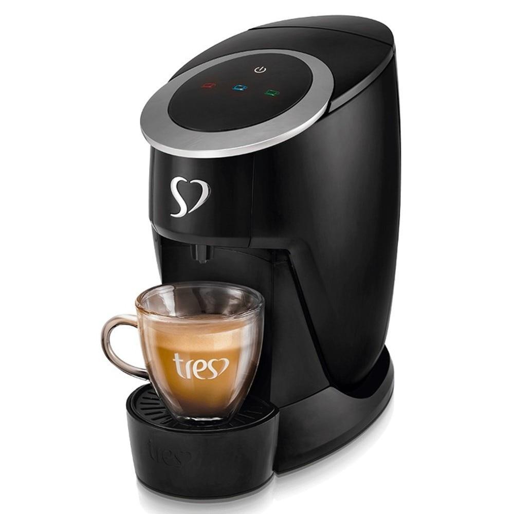Cafeteira Expresso Três Corações Touch, Preto - 220 Volts