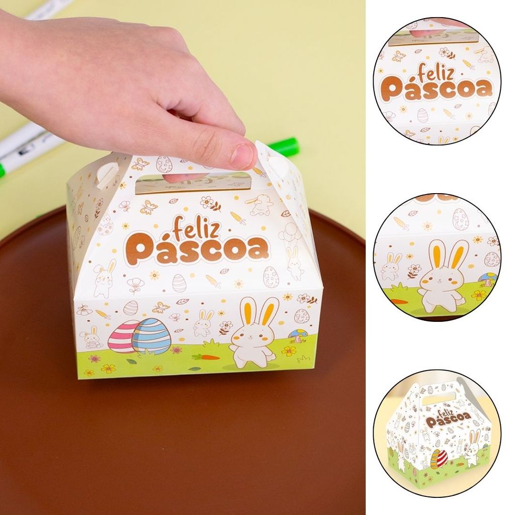 10 MALETINHA LEMBRANCINHA  PASCOA COLORIR 5814 ( IDEIA PÁSCOA 2026 ) em Oferta na Shopee