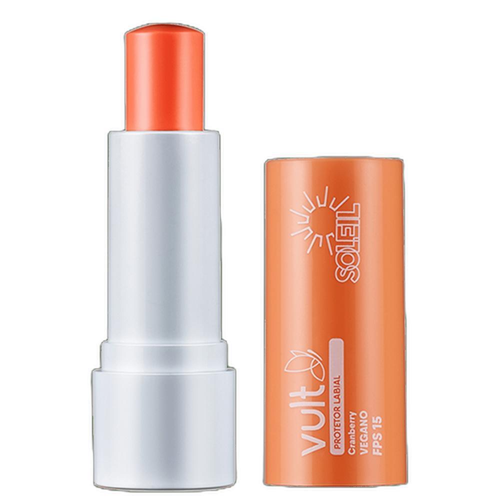 Balm Labial Cranberry FPS 15 Vult Soleil 3,6g em Oferta na Shopee