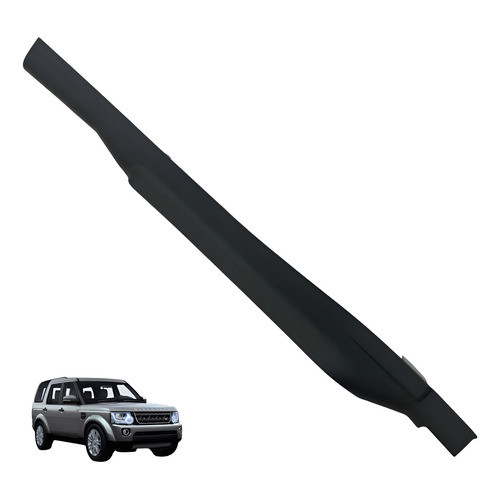 Acabamento Painel Esq Land Rover Discovery 4 2010 632240022 Prateado Preto