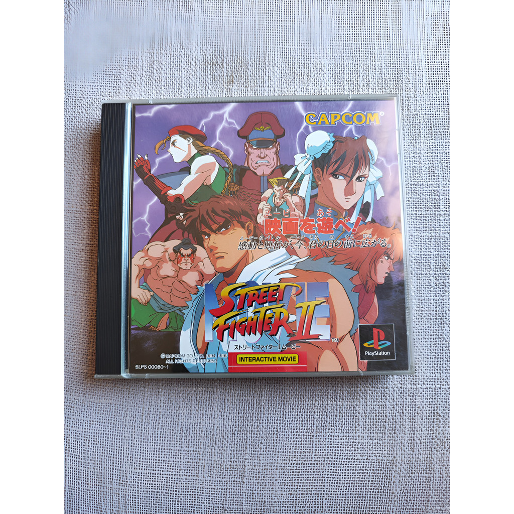 Street Fighter 2 Interactive Movie - Playstation Ps1