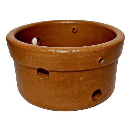 Vaso Cachepot Barro Para Orquídea