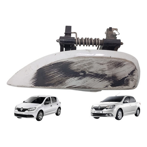 Maçaneta Externa Esquerda Renault Sandero Logan 2019 2020