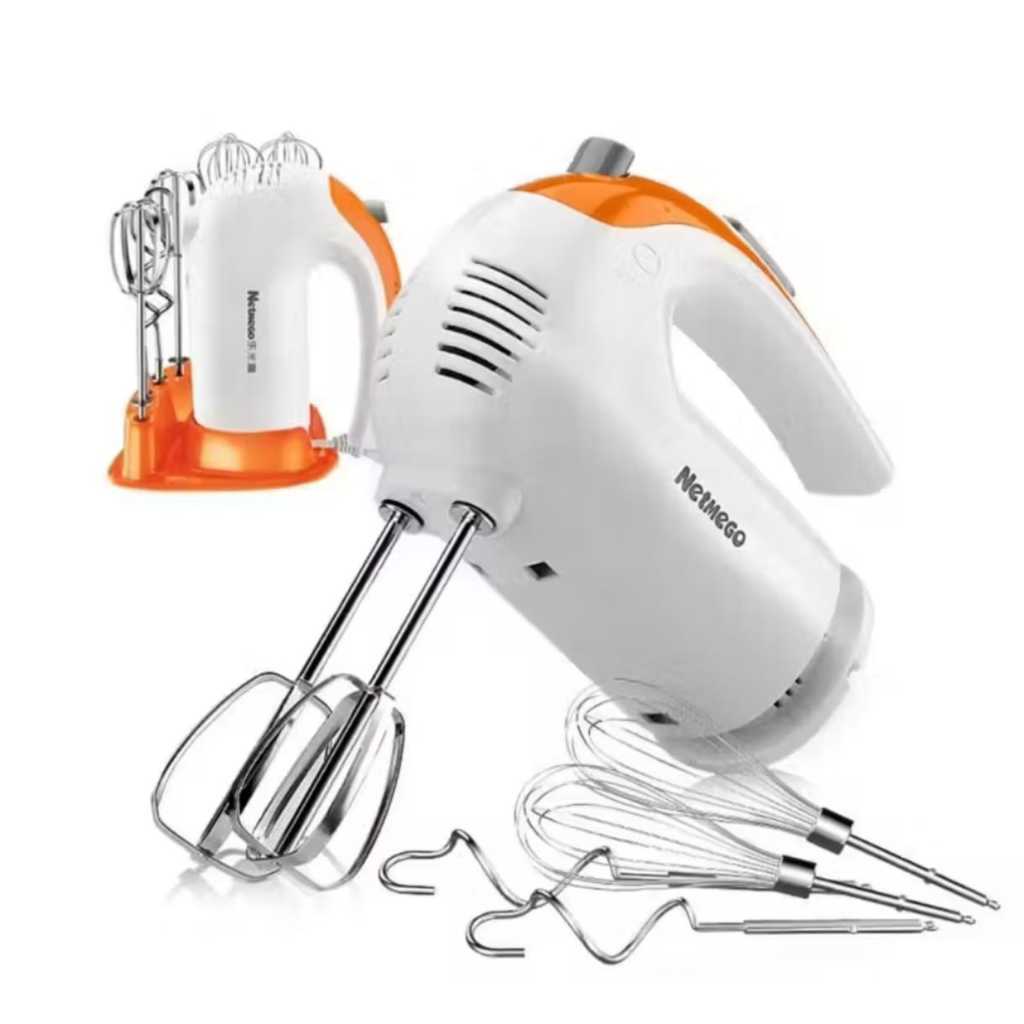 Batedeira De Mão Elétrica Portátil 5 Velocidades 300W Potência 110V em Oferta na Shopee