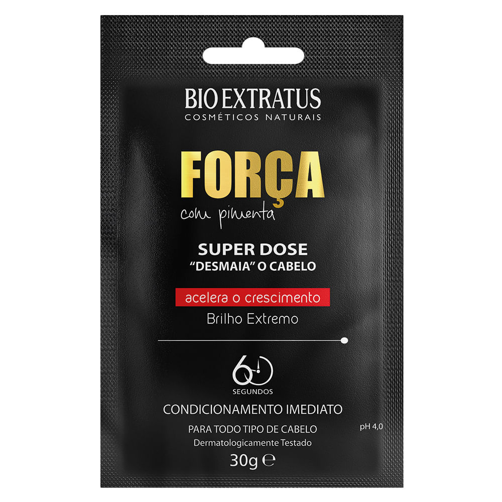 Tratamento De Choque Bio Extratus Força Com Pimenta 30g