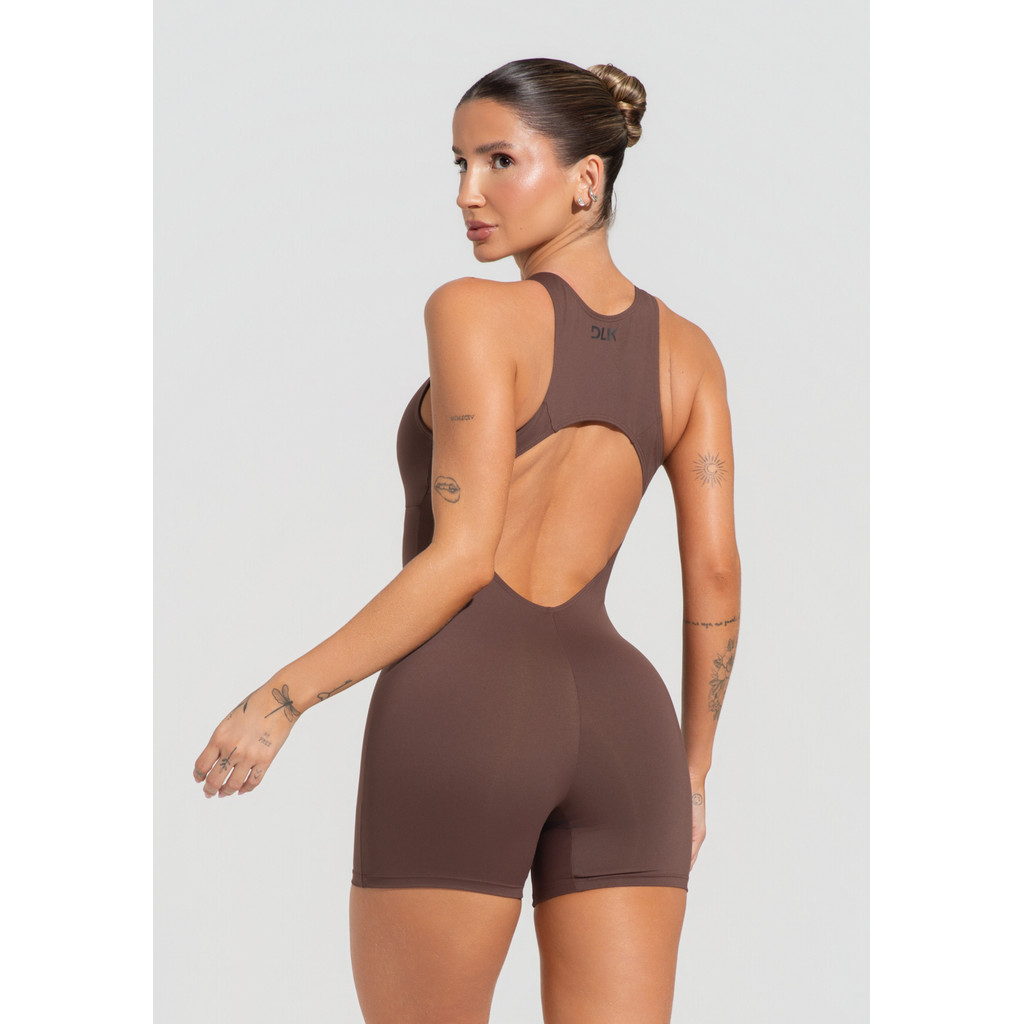 MACAQUINHO FITNESS FEMININO NADADOR COM DECOTE SOUL DLK em Oferta na Shopee