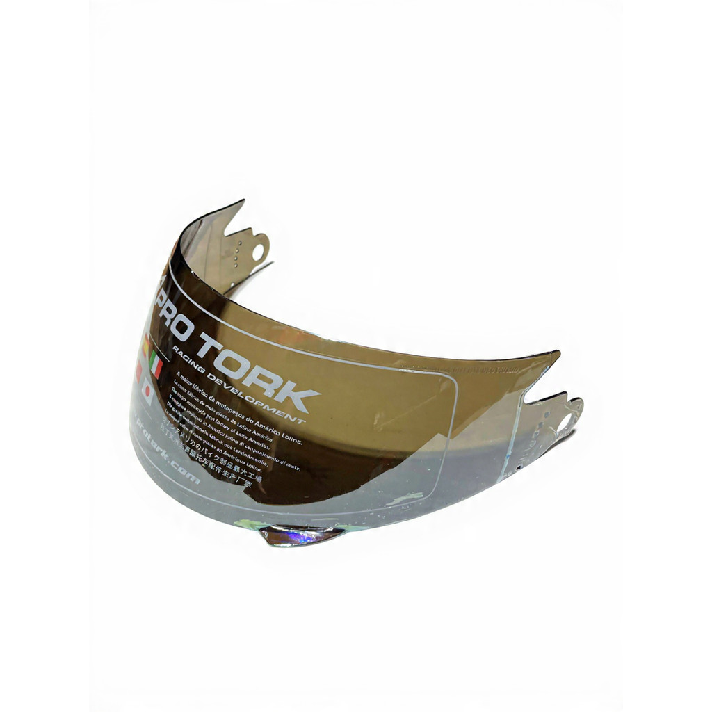VISEIRA DOURADA ORIGINAL CAPACETE PROTORK V-PRO JET em Oferta na Shopee