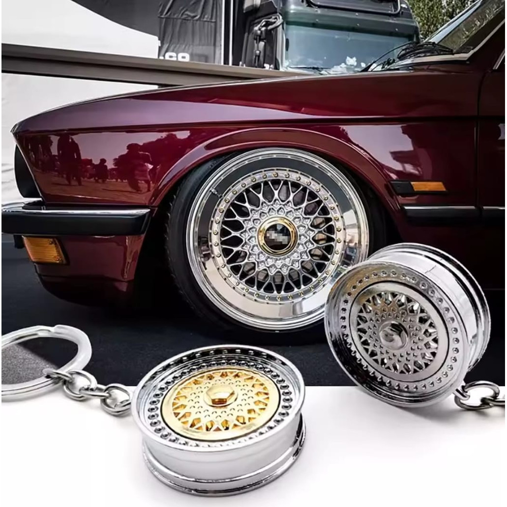 Chaveiro Para Carro Turbina Câmbio Manual Marcha Roda Bbs