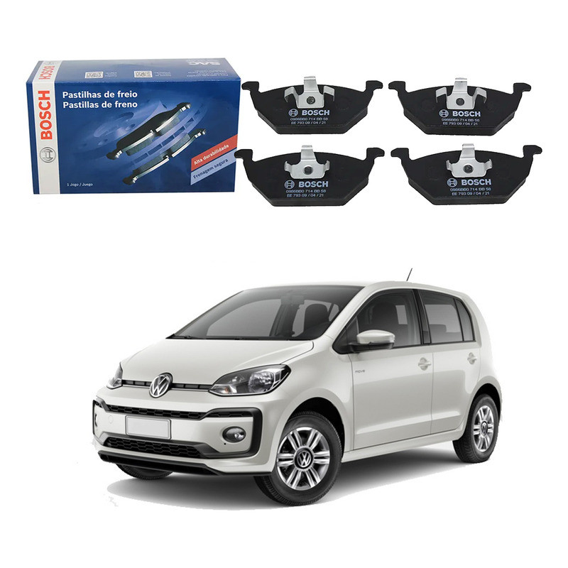 Pastilha Freio Dianteira Bosch Up 1.0 Tsi 2014 A 2019 em Oferta na Shopee