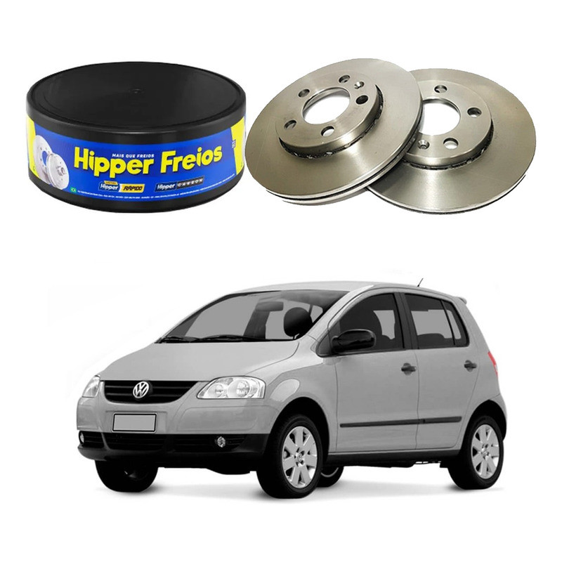 Disco Freio Dianteiro Fox 1.0 1.6 Aro 14 2003 A 2009 em Oferta na Shopee
