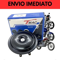 Buzina de Moto Forte 12V Cbx 250 Twister Xre 300 Falcon 400 Cb 300 Cb 250F Fazer 250