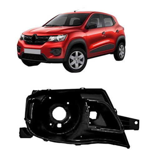 Carcaça Farol Kwid 2017 2018 2019 2020 2021 Reparo