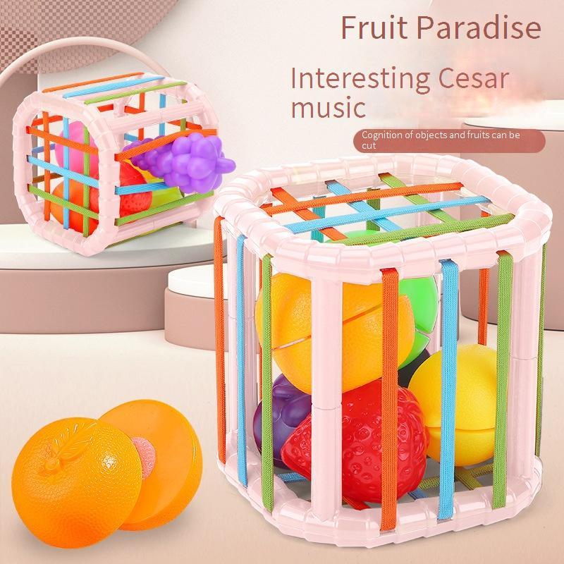 Brinquedo Sensorial Montessori-cesele-0-12 Meses Bebê Habilidades Motoras Finas Treinamento Poliedro , Bola Texturizada