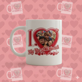Caneca Personalizada Com Foto - I Love My Best Friend