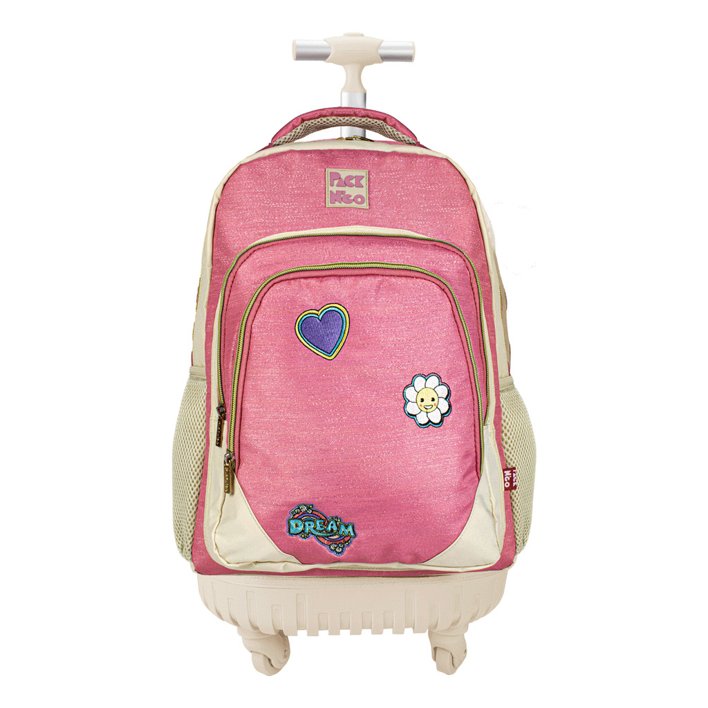 Mochila De Carrinho Rodinha E Costa Rodinha Infantil Escolar