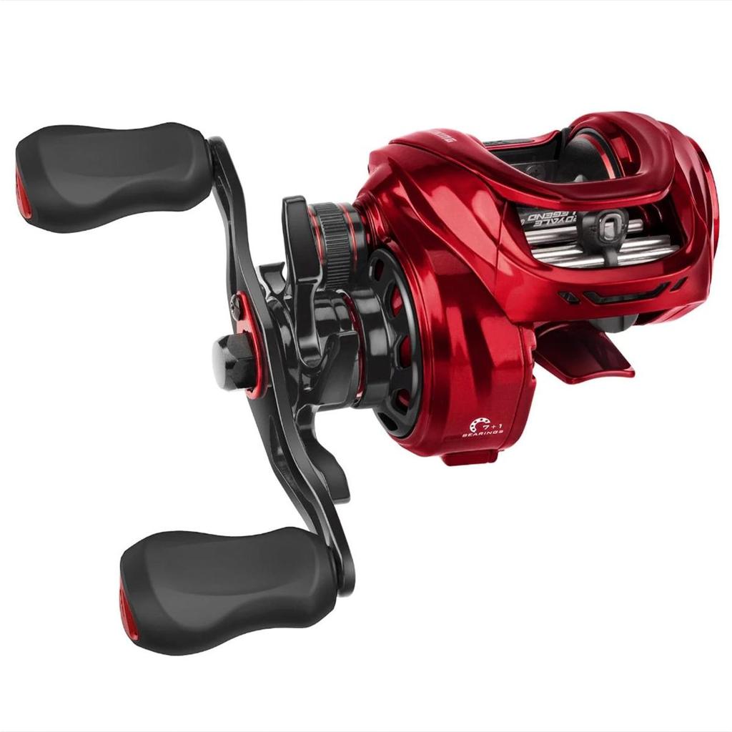 Carretilha de Pesca Royale Legend Glory Red 8 Rolamentos - KastKing
