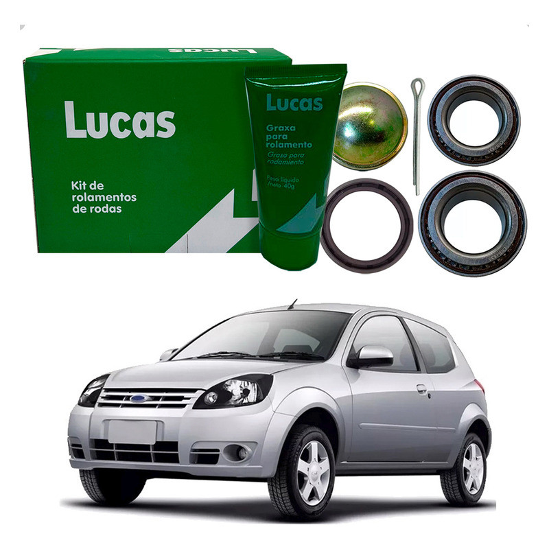 Kit Rolamento Roda Traseira Ford Ka 1.0 1.6 2008 A 2012 em Oferta na Shopee
