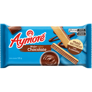 Biscoito Wafer Aymore Chocolate