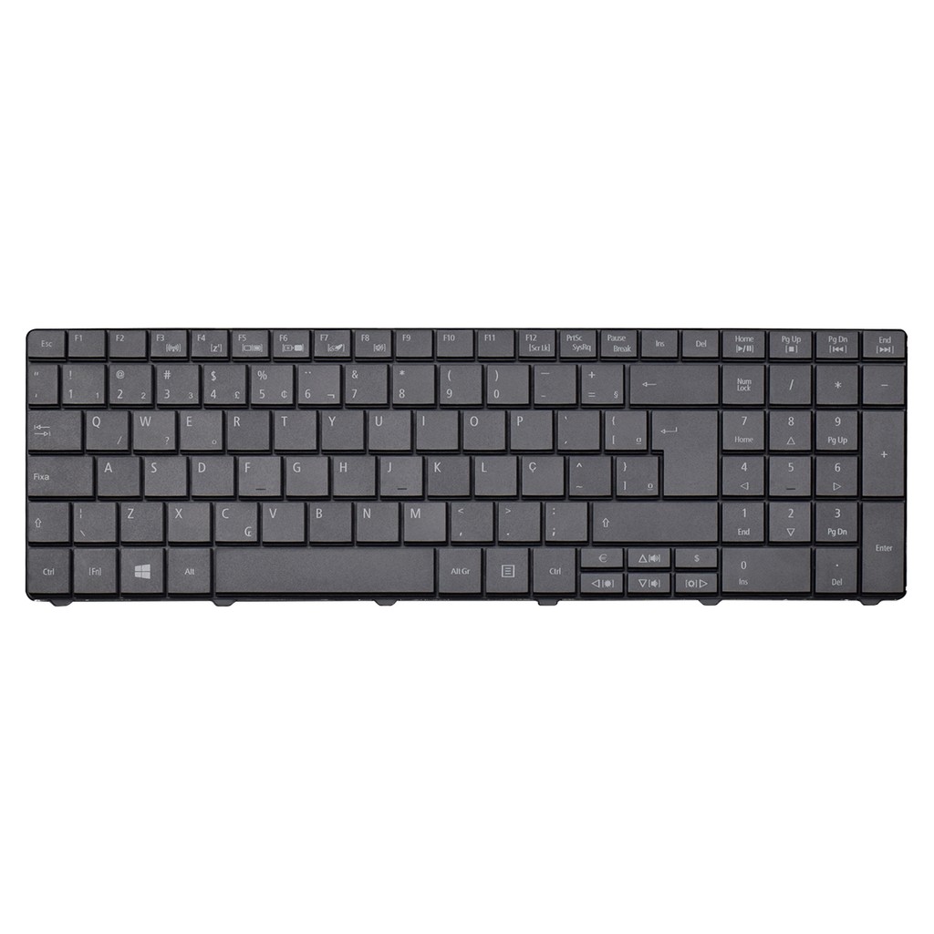 Teclado para Notebook Acer E1-571-6601 E1-571-6672 | Preto ABNT2 em Oferta na Shopee