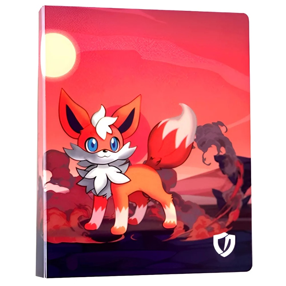 MINI FICHÁRIO 1X1 POCKET ÁLBUM HUOHU CENTRAL 50 FOLHAS TRANSPARENTES CARD GAME CARTAS POKÉMON TCG
