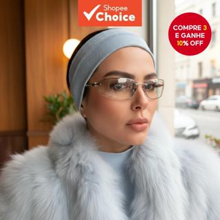 Óculos de sol femininos na moda em cores claras, lente de mercúrio prateado para a primavera antecipada em Oferta na Shopee