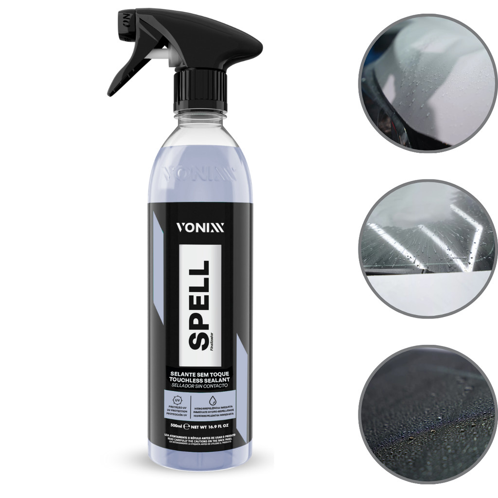 Spell 2.0 VONIXX Selante sem Toque, brilho e proteção Instantâneos 500ML em Oferta na Shopee