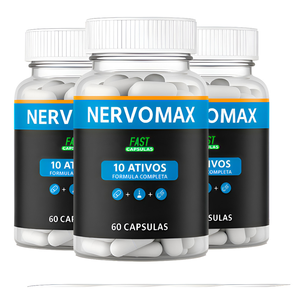 Nervomax Original - Leve 3 E Pague 2 Somente Hoje Sem Sabor