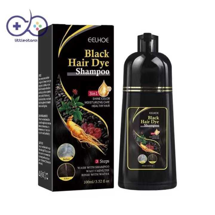 Shampoo Koreana Tintura Para Cabelos Pretos Creme De Coloração Natural Cobrir Brancos Cinza em Oferta na Shopee
