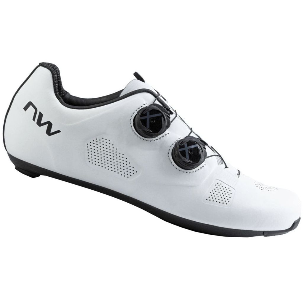 Sapatilha de Ciclismo Northwave Revolution Wide Carbon Branca