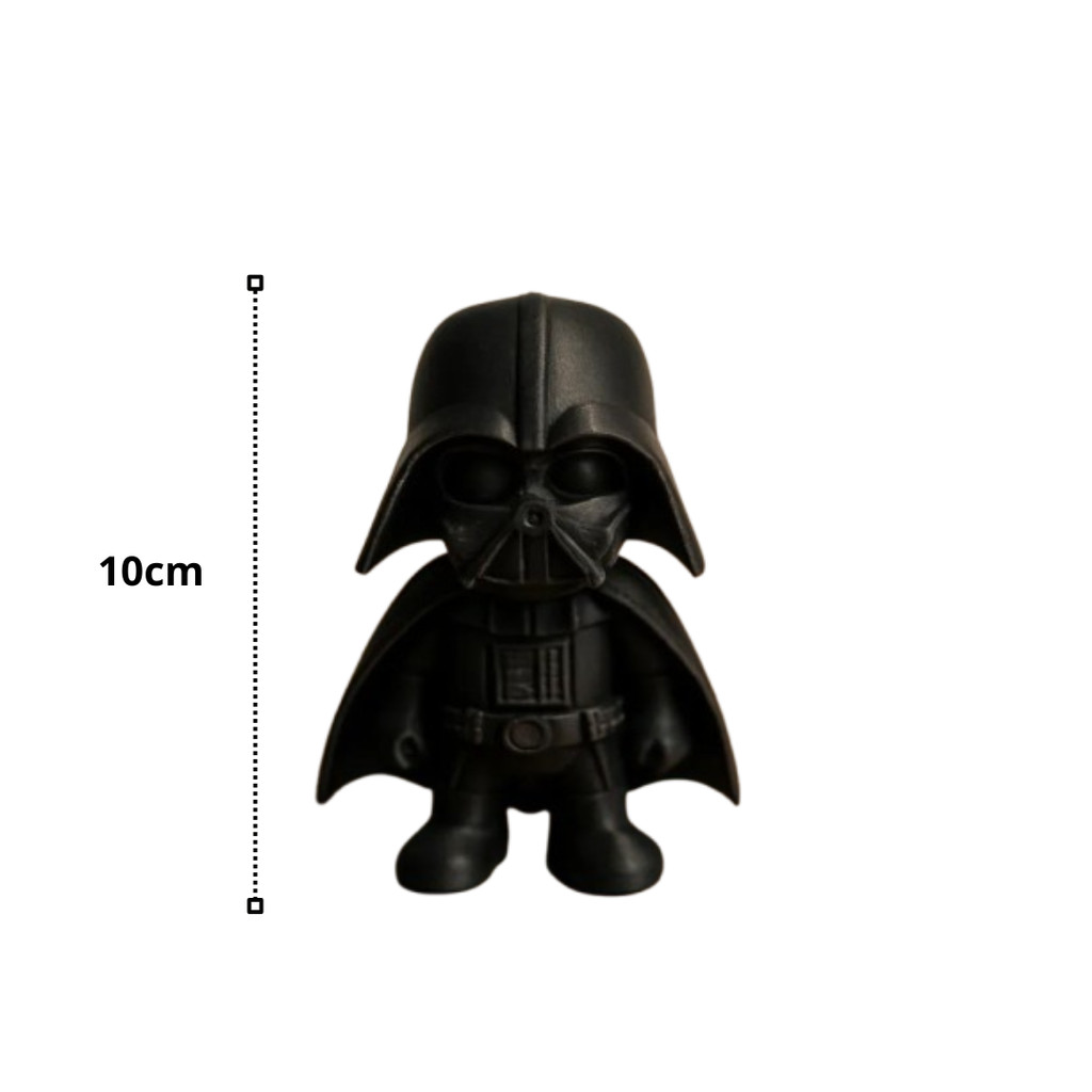 Boneco Darth Vader Detalhado – Action Figure Star Wars