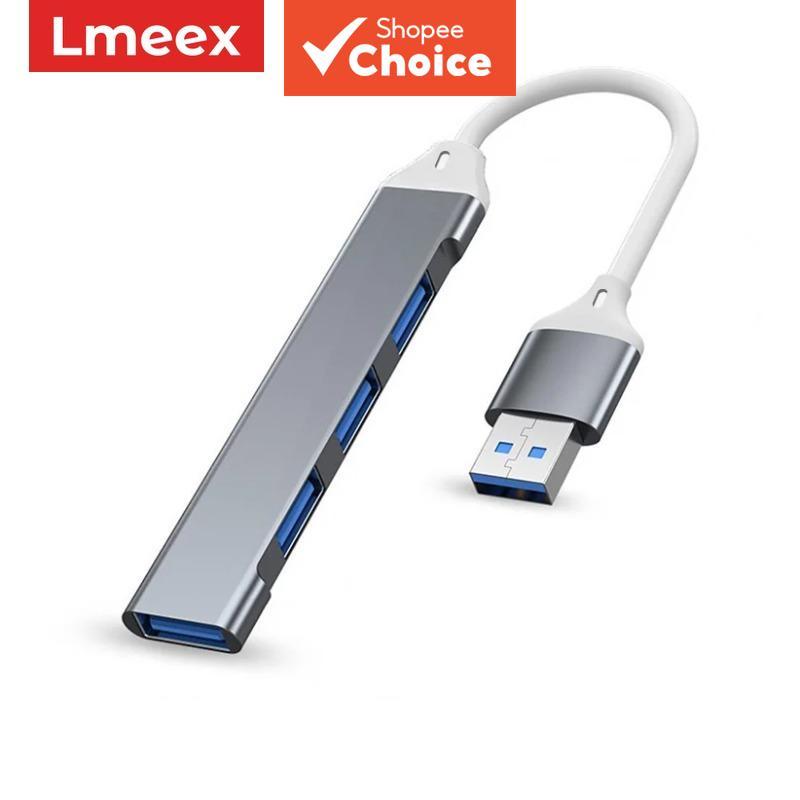  HUB USB 3.0 4 Portas USB-C Tipo C Hub Multiportas Divisor USB Adaptador OTG para Macbook Pro Air PC Laptop