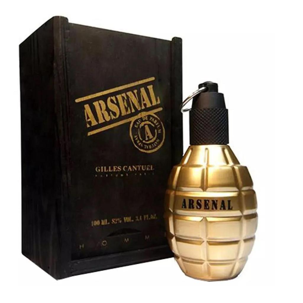 GILLES CANTUEL PERFUME MASCULINO ARSENAL GOLD EDP 100ML