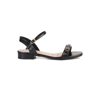 Sandália Rasteira Bebecê Enfeite Retângulo Com Fivela em Oferta na Shopee